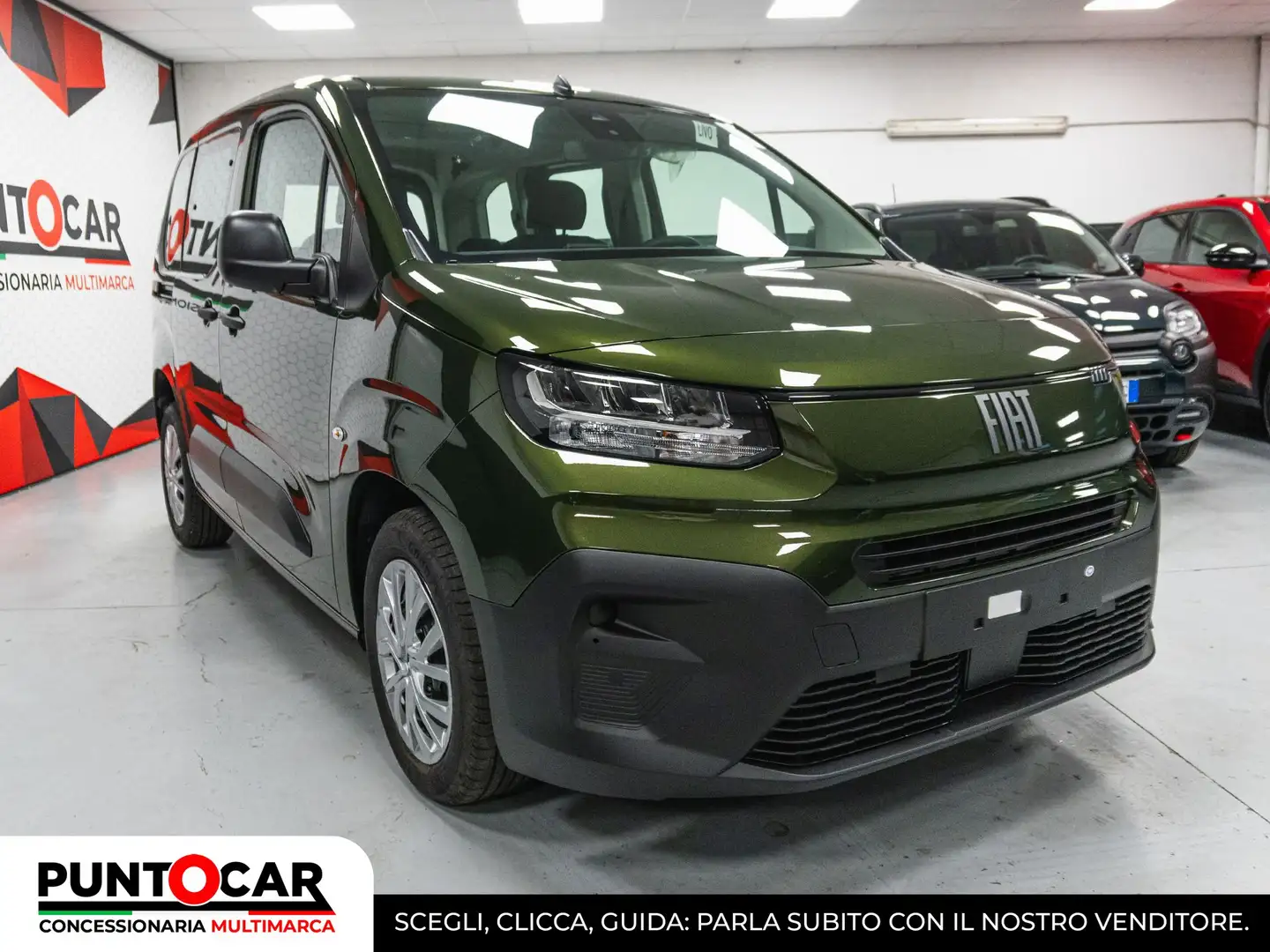 Fiat Doblo Doblò 1.2 110 CV PC (IVA ESCLUSA) Grün - 2