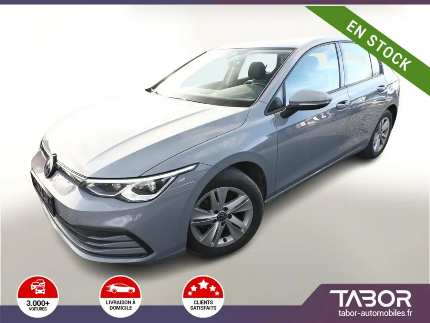 Volkswagen Golf VIII 2.0 TDI 150 DSG7 Life LED Gris - 1