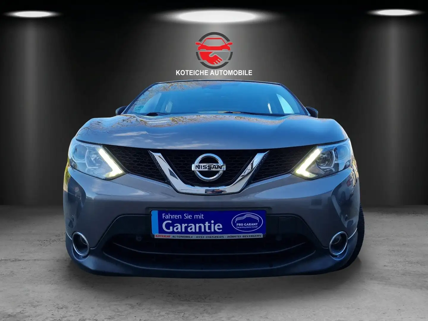 Nissan Qashqai Acenta 1,6 DIG 1Hand,63000 Km Gris - 1