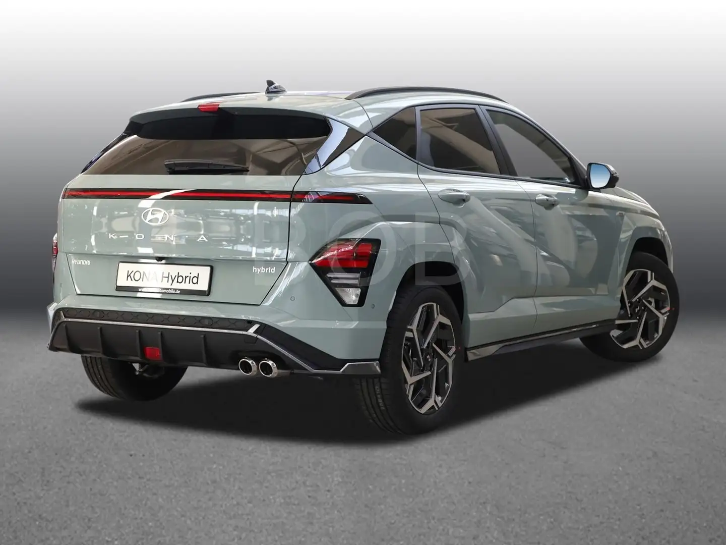 Hyundai KONA SX2 HEV 1.6 GDI 6-DCT N LINE Ultimate-Paket Зелений - 2