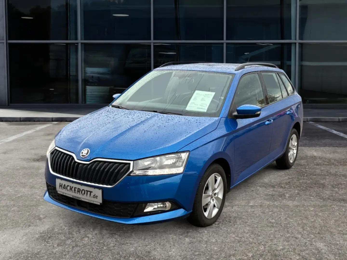 Skoda Fabia Combi Style PDC h. Smart Link Rückfahrk. Bleu - 2