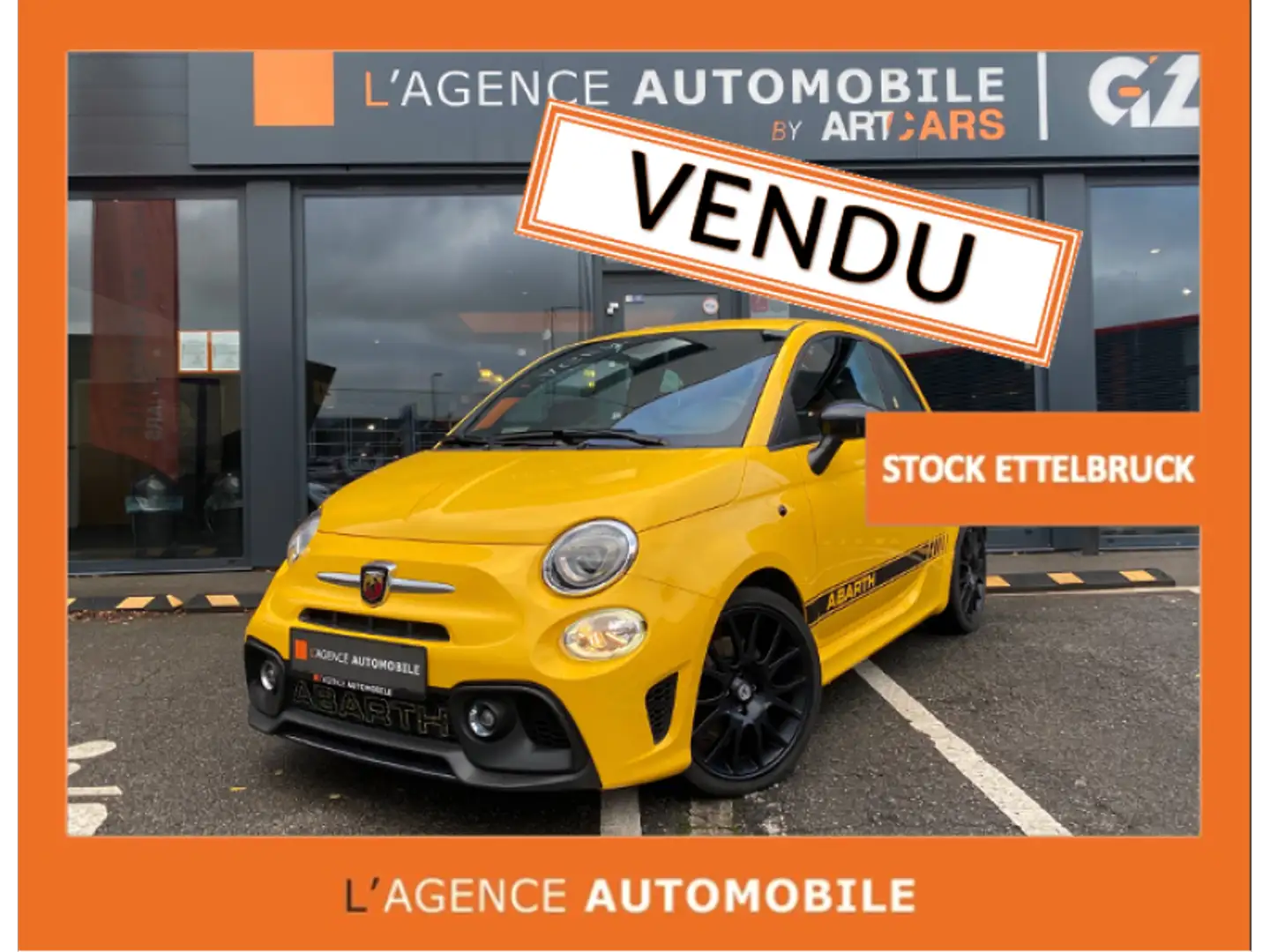 Abarth 595 1.4 Turbo 16V T-Jet 165 Limite Sárga - 1
