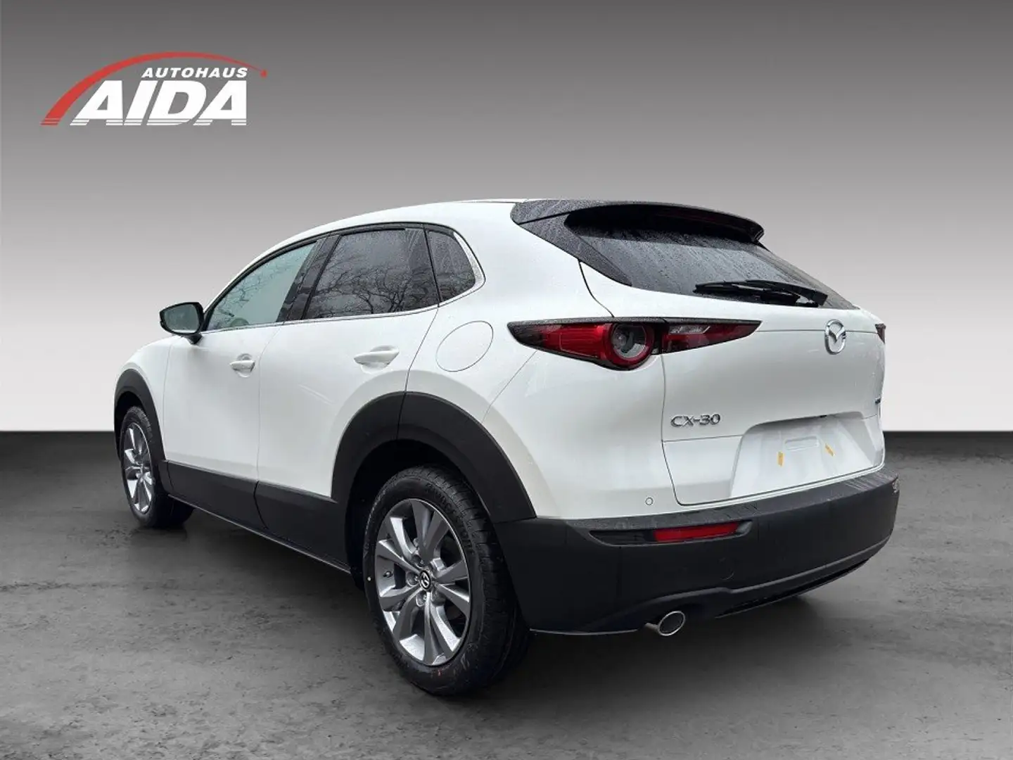 Mazda CX-30 2025 2.5L e-SKYACTIV G 140PS 6AT Exclusive-line Weiß - 2
