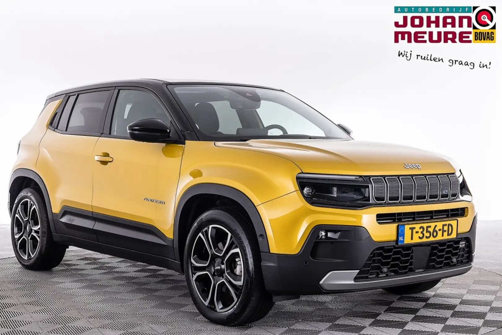 Jeep Avenger Summit 54 kWh | Half LEDER | Full LED | NAVI Geel - 1