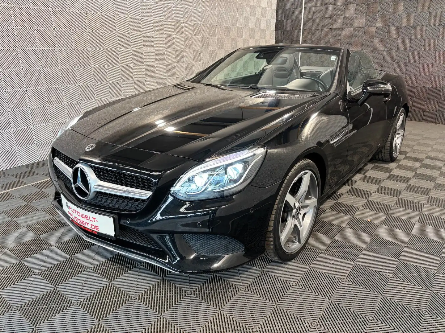 Mercedes-Benz SLC 200 *AIRSCARF*R.KAM-TEMPO-SP.AG-TOTW-LED-18" Nero - 2