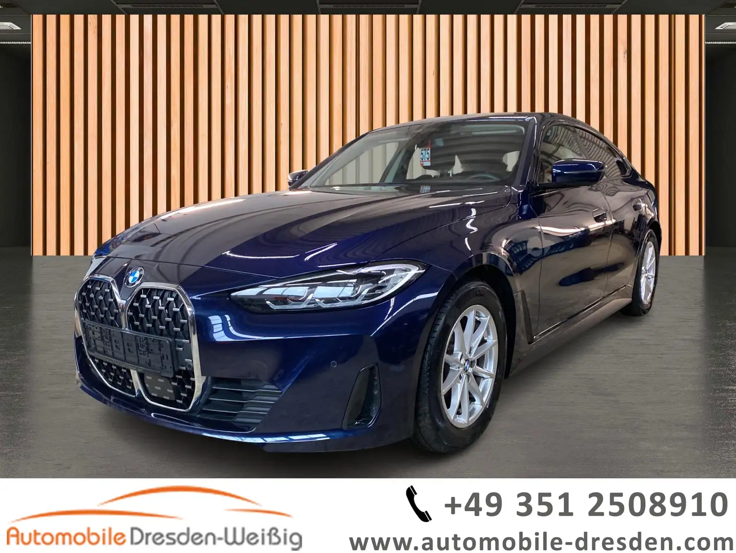 BMW 420 dA xDrive*HeadUp*Leder*Hifi* Bleu - 1