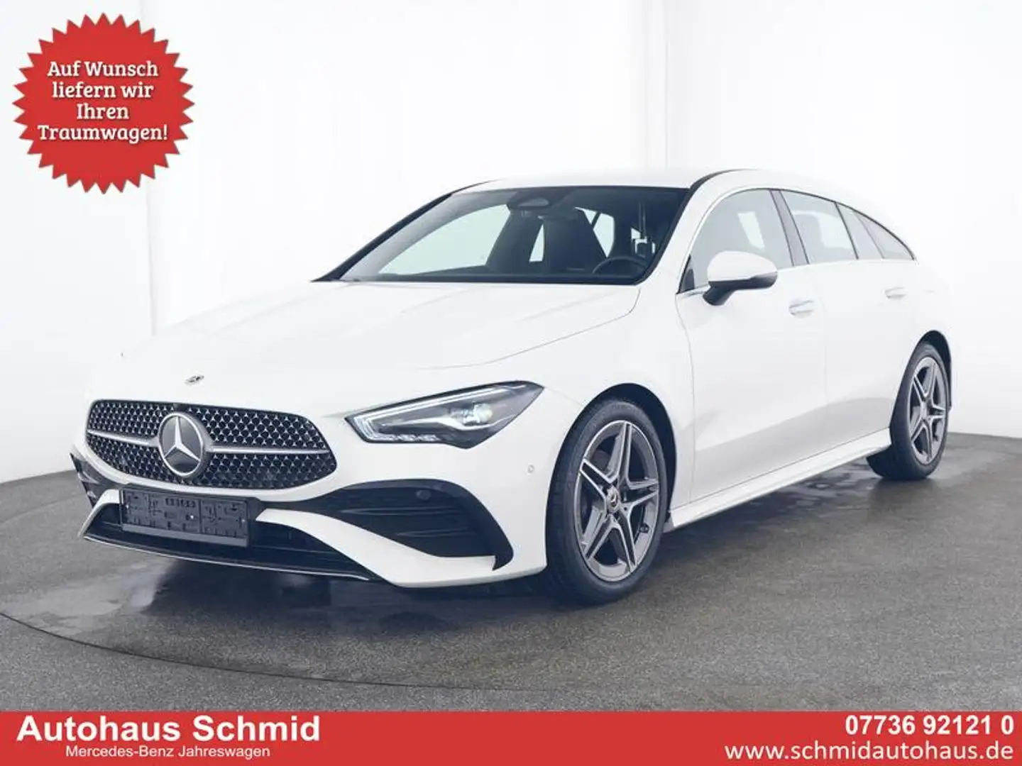 Mercedes-Benz CLA 180 Shooting Brake SB, AMG Line Adv. Plus, LED, Rüc... Weiß - 1