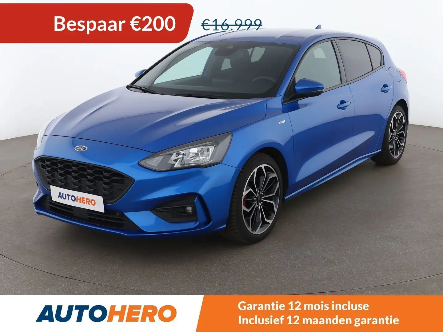 Ford Focus 1.0 EcoBoost Mild-Hybrid ST-Line X Bleu - 1