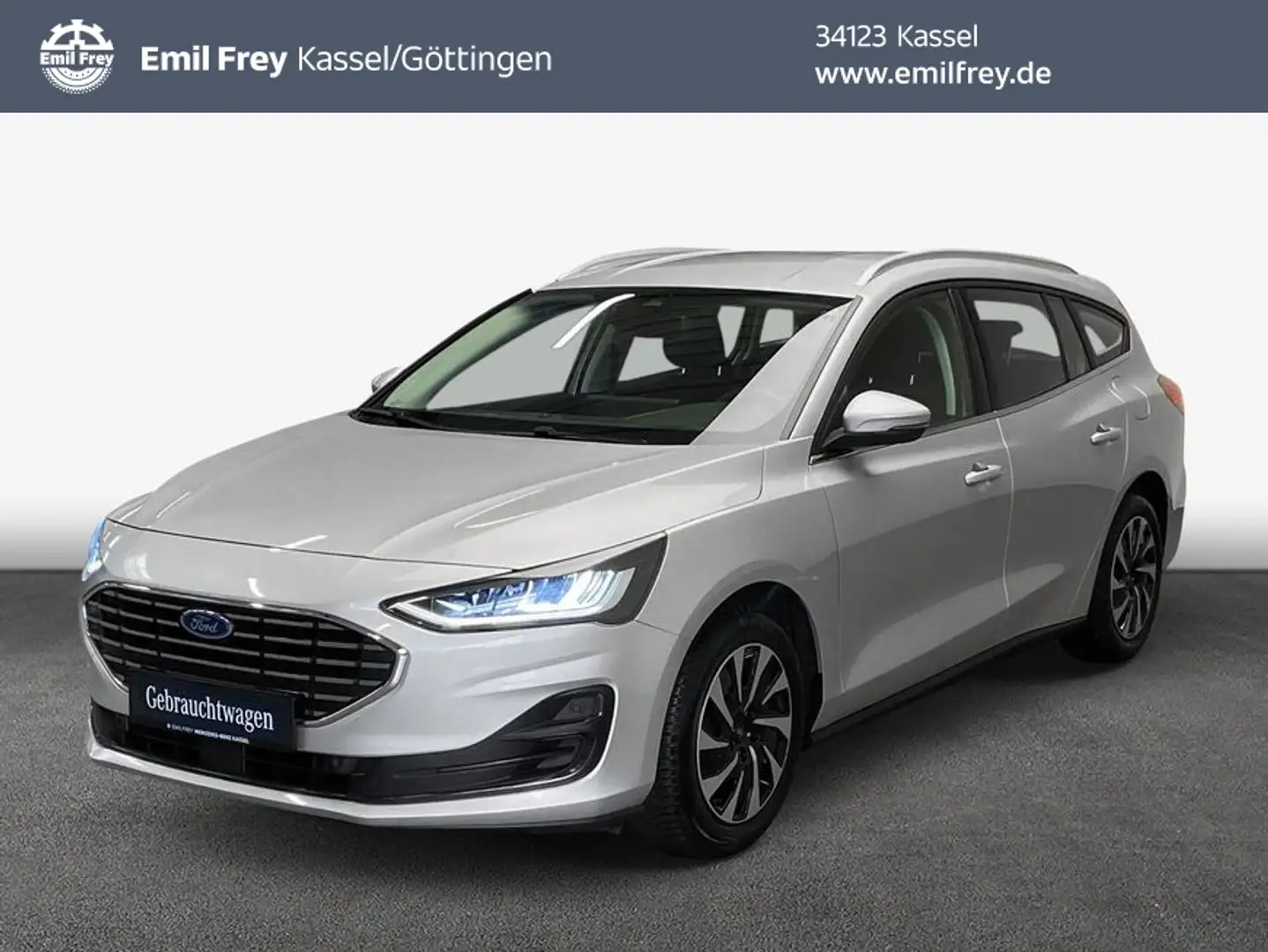 Ford Focus Turnier 1.0 EcoBoost TITANIUM Allwetter SHZ Silber - 1
