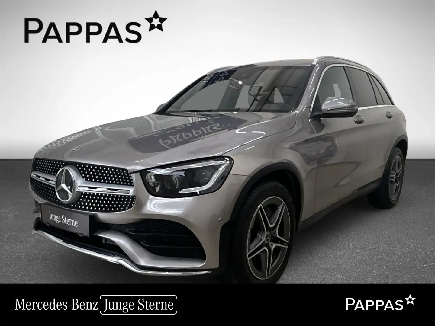 Mercedes-Benz GLC 220 d 4MATIC Navi PTS Cam AUT Wide LED SHZ Argent - 1