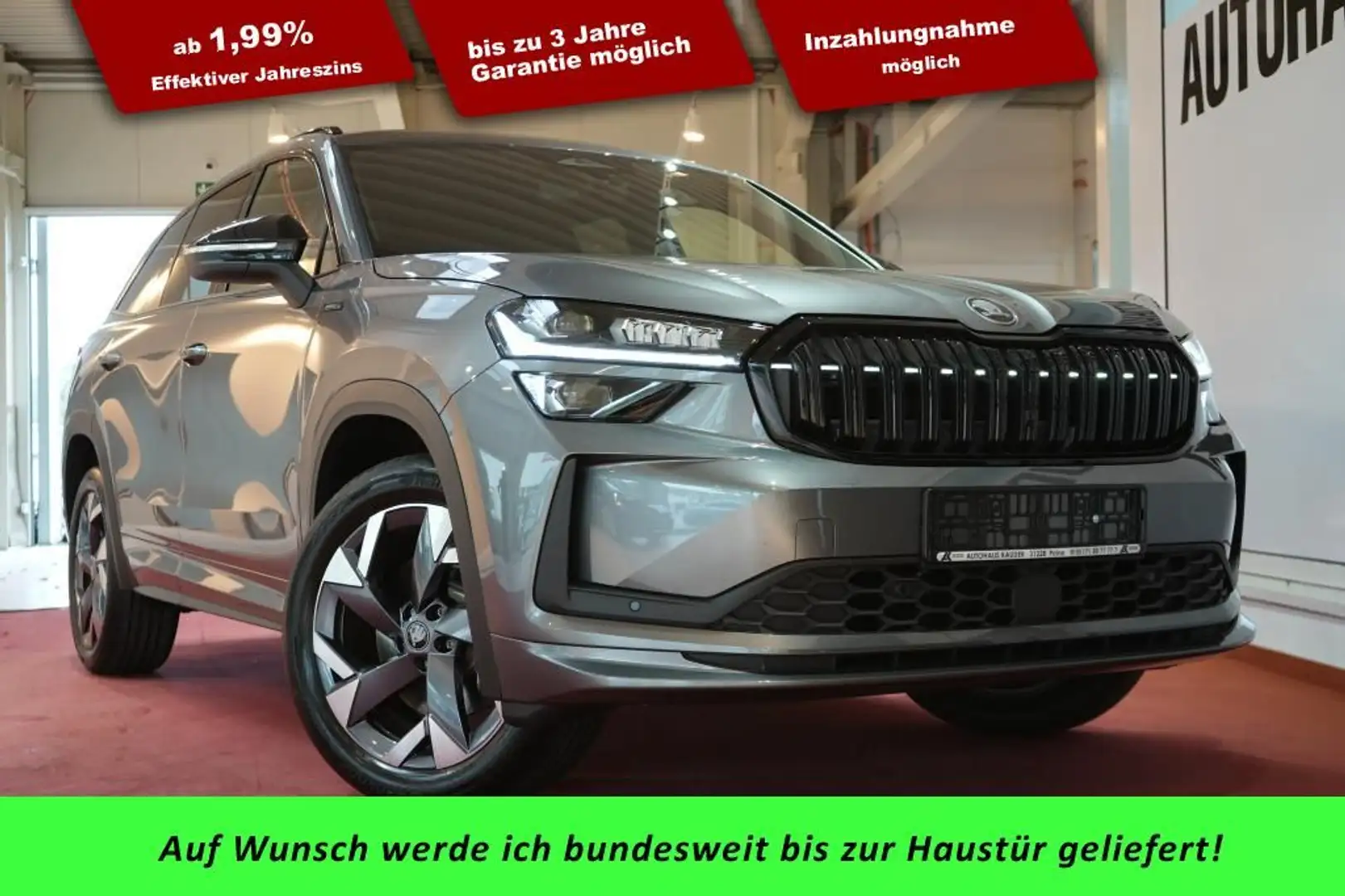 Skoda Kodiaq 2.0 TDI DSG Sportline*LED*Virtual*Navi*K Gris - 1