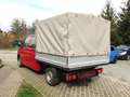 Volkswagen T5 Doppelkabine Pritsche mit Plane 1,9 TDI Rot - thumbnail 2