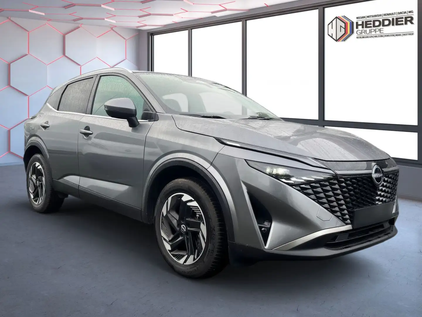 Nissan Qashqai N-Connecta*WINTERPAKET*PANODACH*AHK*360K Grau - 2