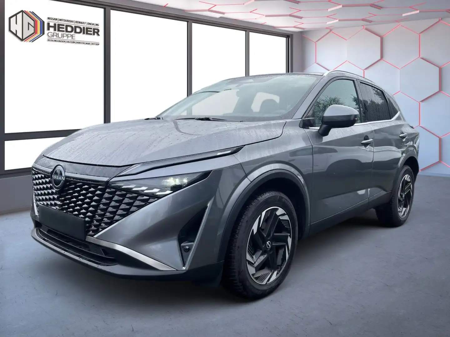 Nissan Qashqai N-Connecta*WINTERPAKET*PANODACH*AHK*360K Gris - 1