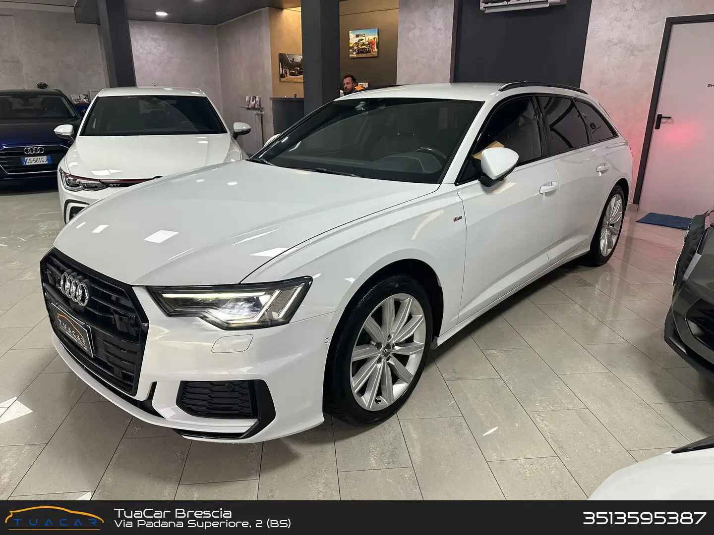 Audi A6 S Line Edition 2.0 40 TDI MHEV FULL OPTIONAL Bianco - 1