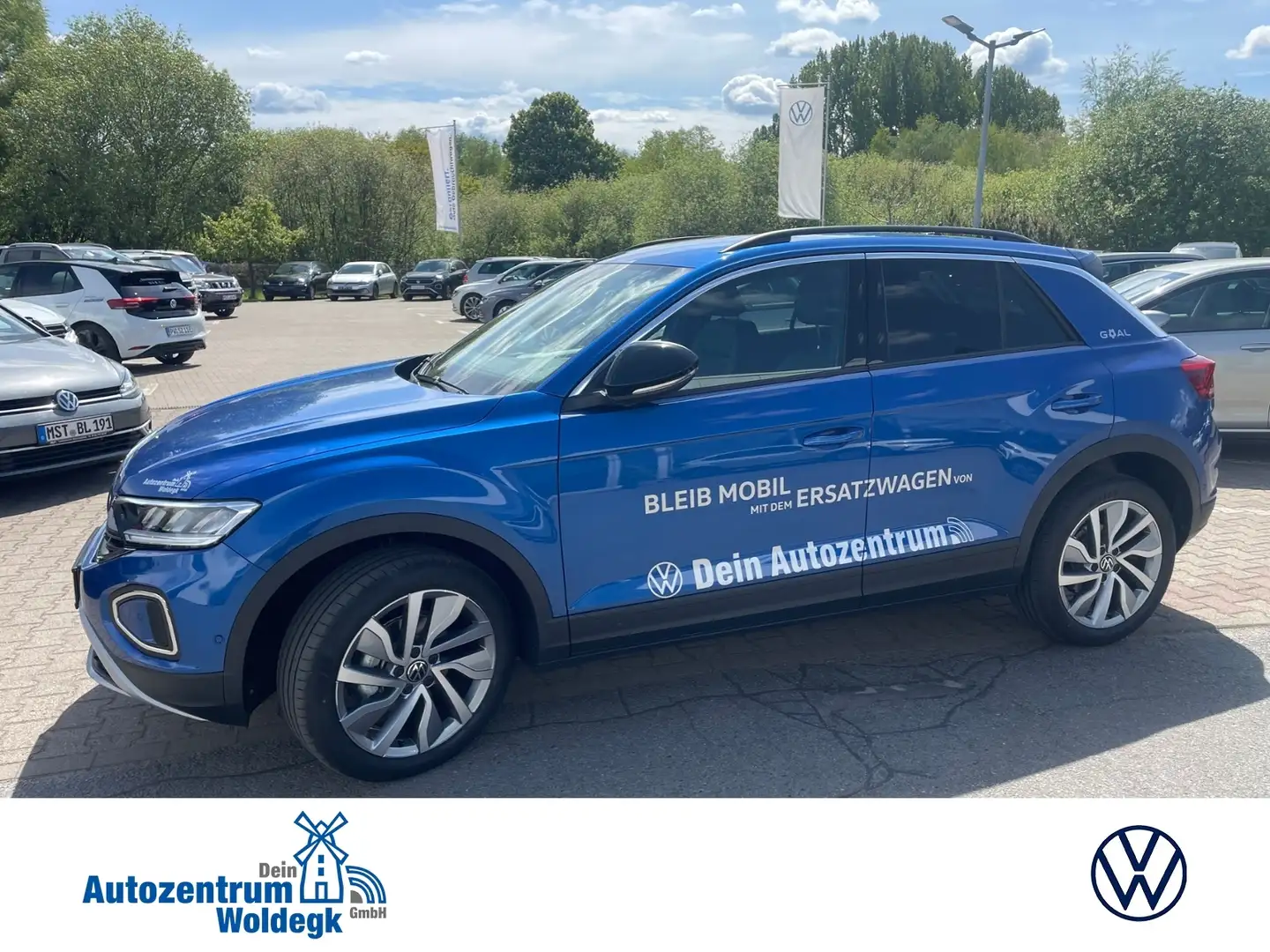 Volkswagen T-Roc 1.0 TSI Life Bleu - 1