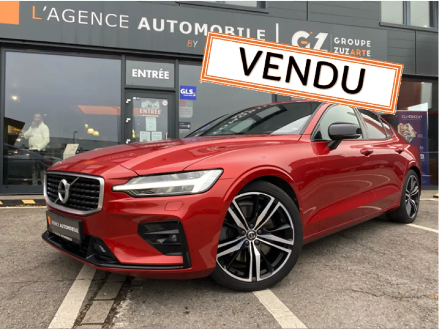 Volvo S60 T5 R-Design Auto. GARANTIE 12 Naranja - 2