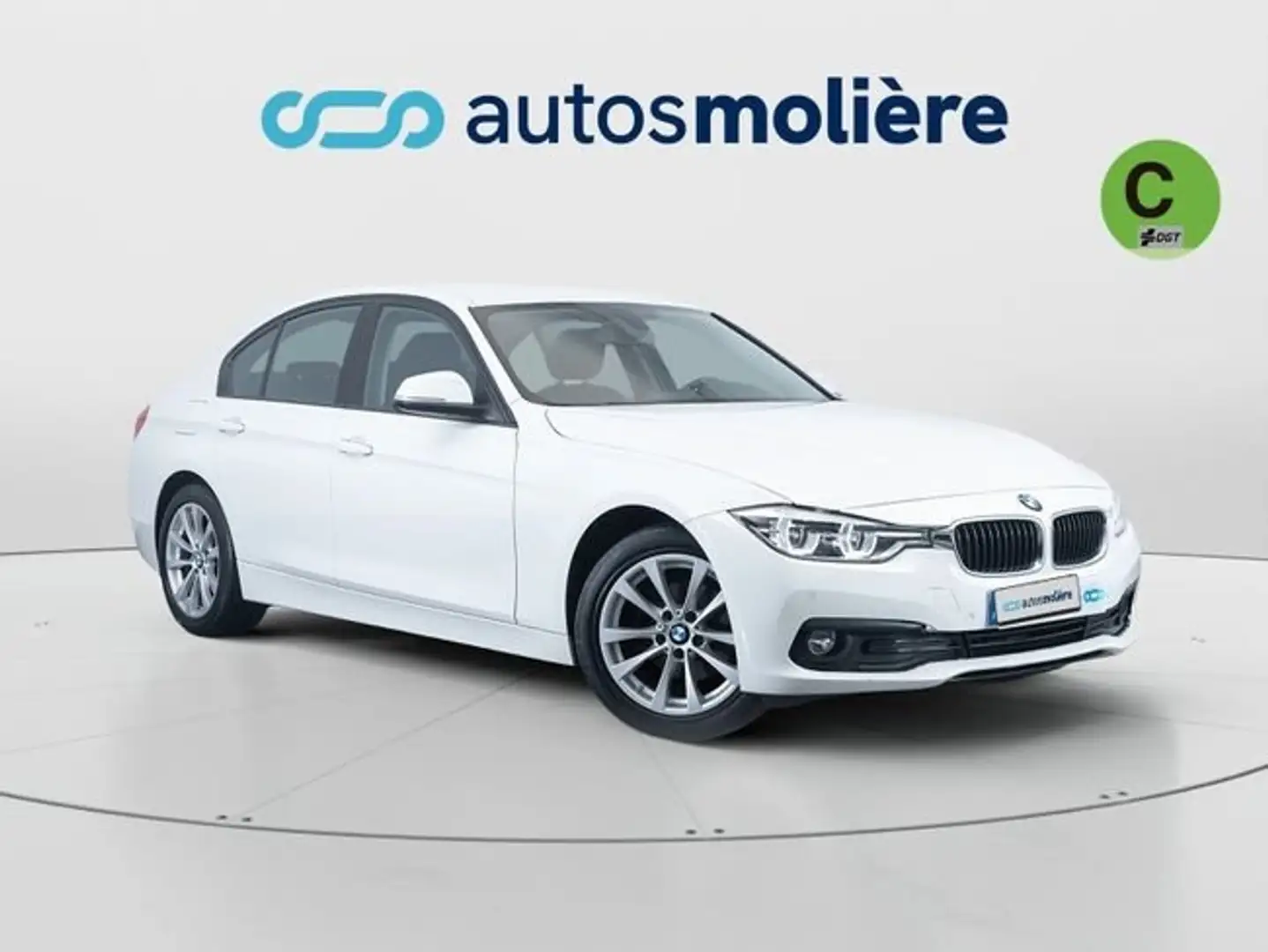 BMW 318 318d Blanc - 2