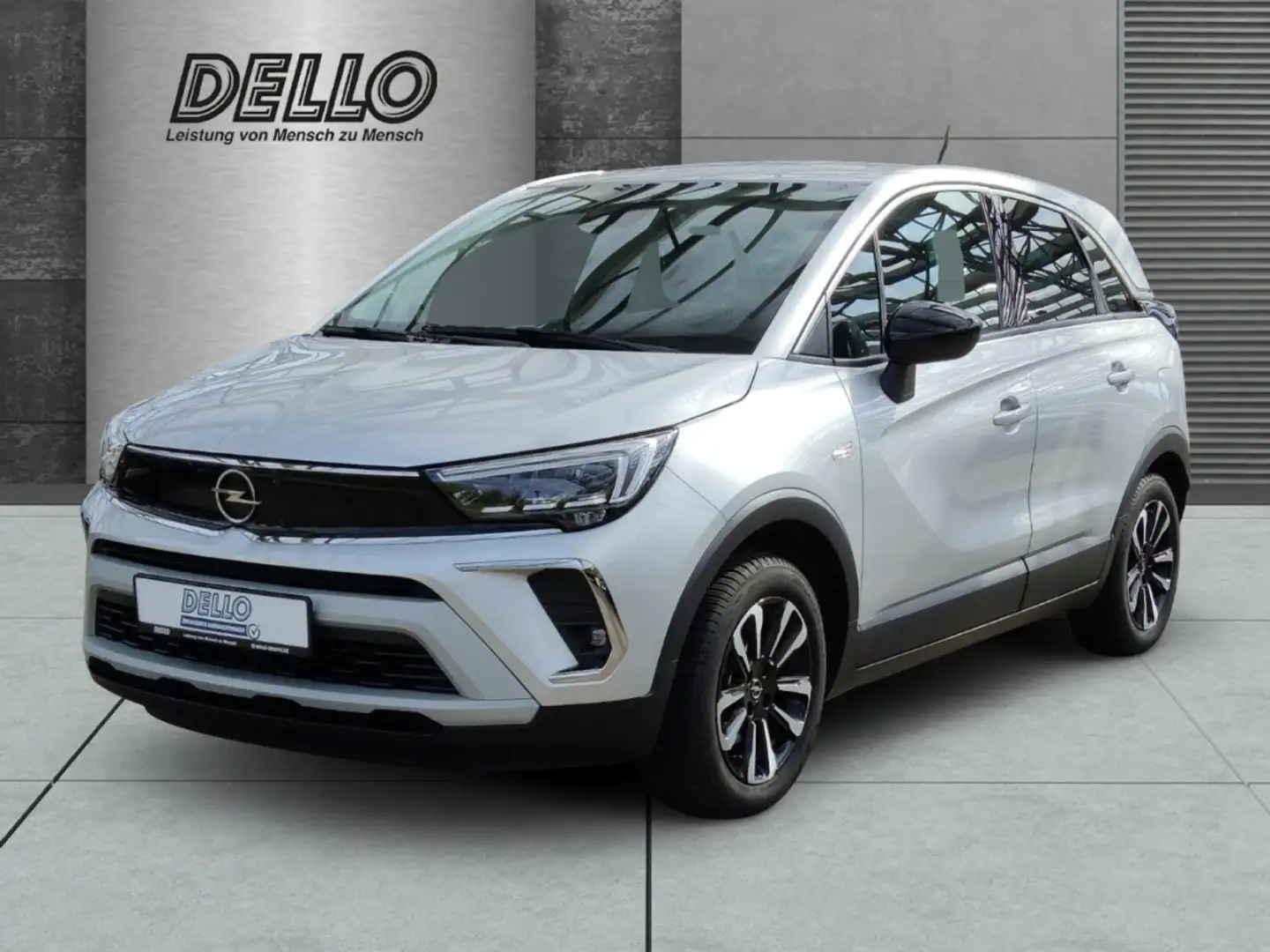 Opel Crossland Enjoy 1.2 Turbo EU6e LHZ SHZ PDC Klima-A. Rückf.-K Gris - 1