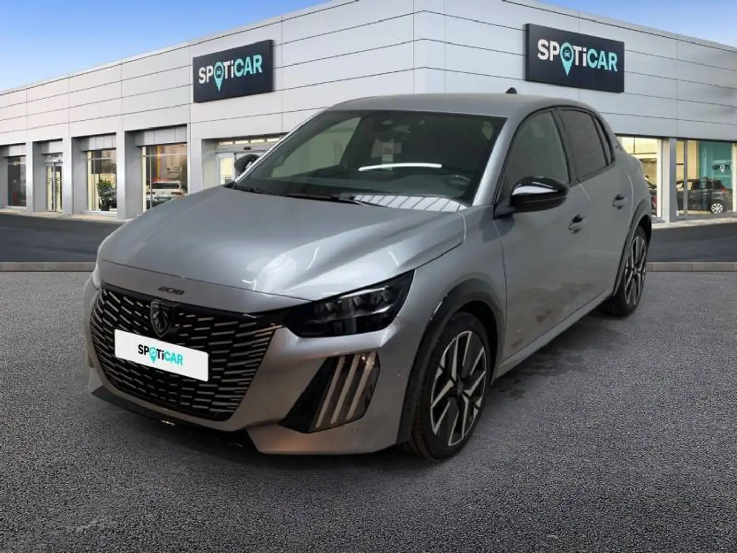 Peugeot 208 2 1.2 PureTech 100 MAN6 S&S GT Gris - 1
