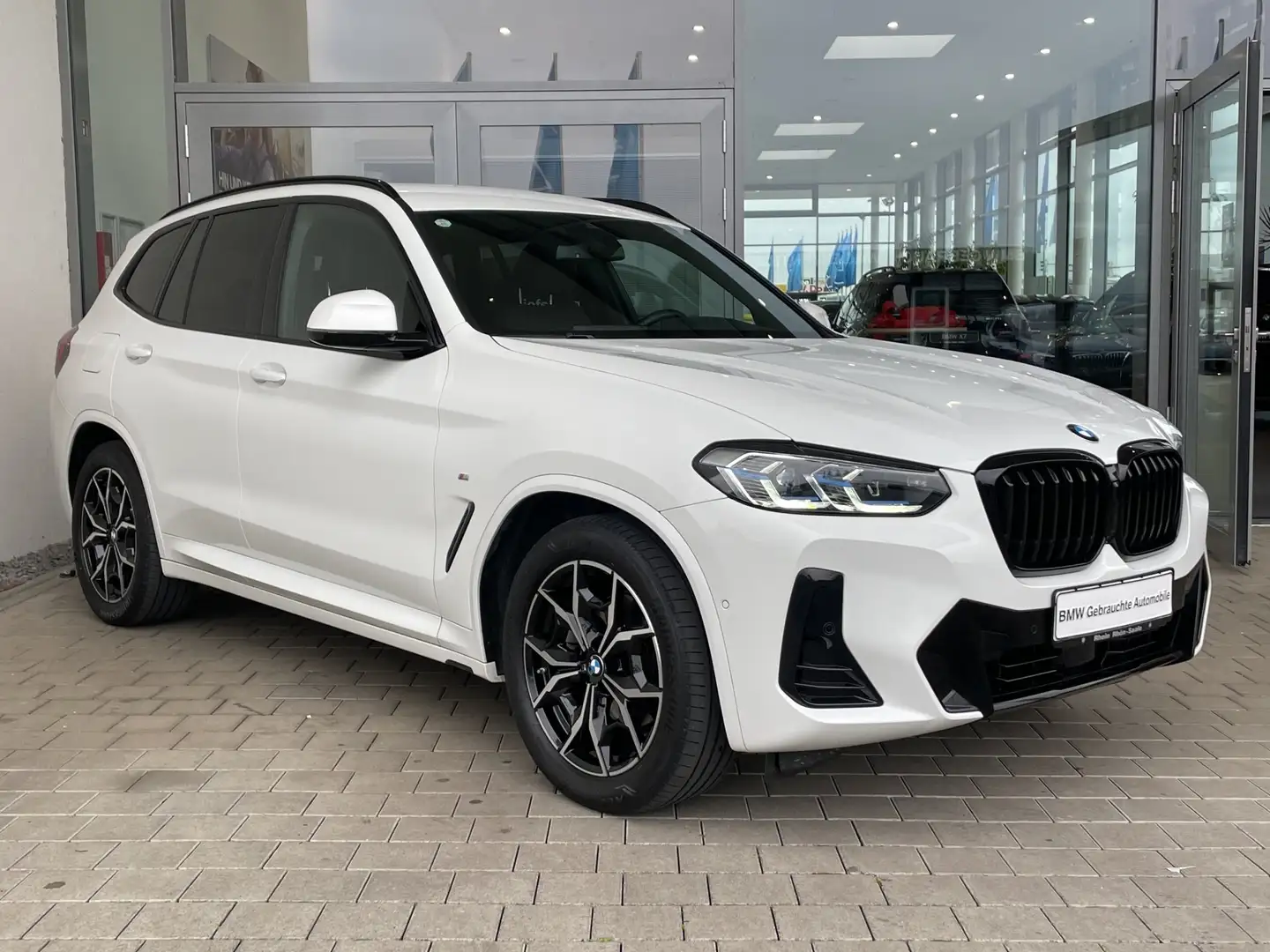 BMW X3 xDrive20d M Sportpaket HUD.Hifi.AHK.Laser.PA Weiß - 2