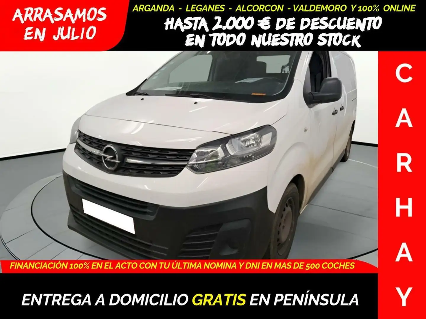 Opel Vivaro 2600 1.5 TD L2H1 BInj. Edition S-S EU6.2 Bianco - 1