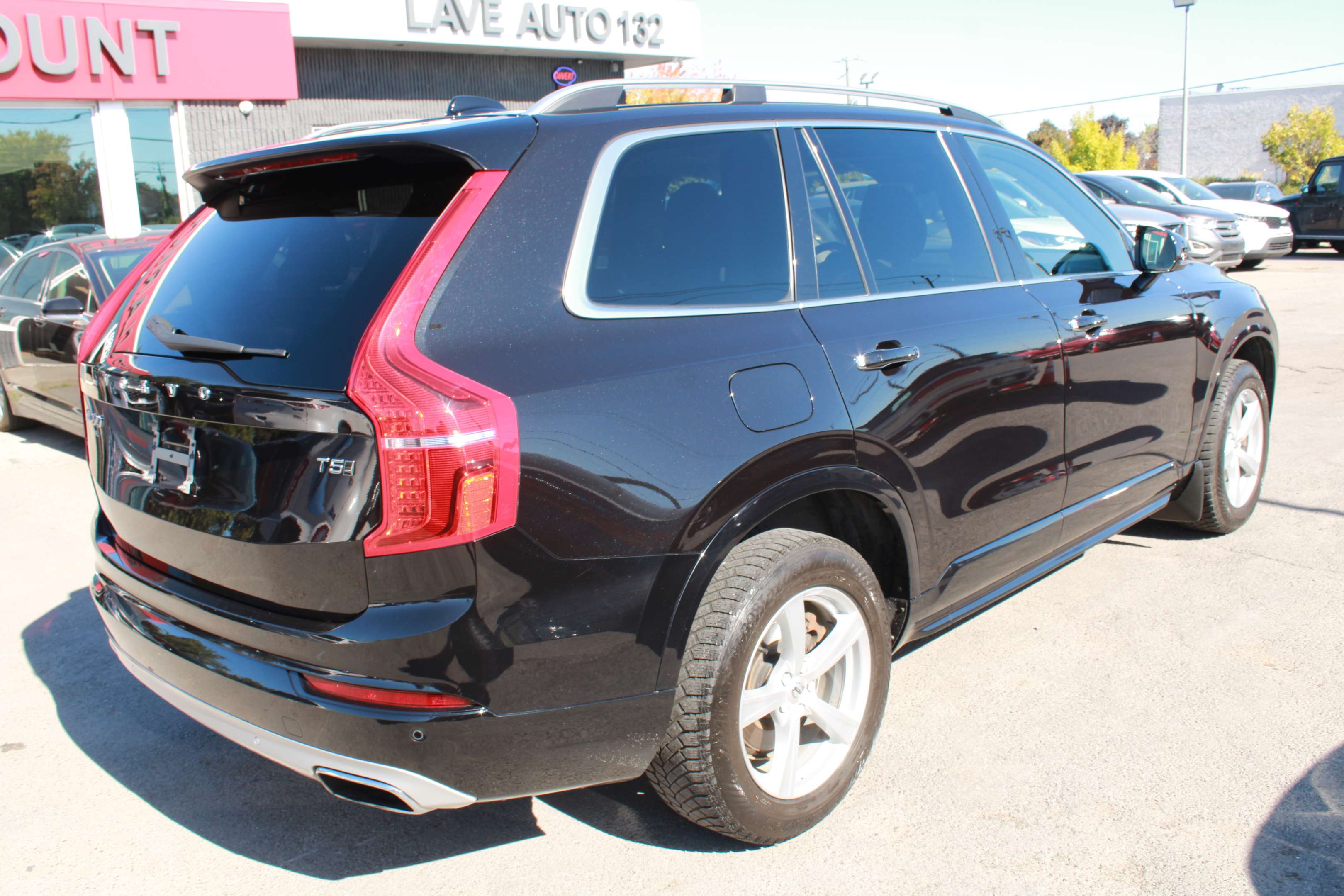 2018 Volvo XC90 T5 AWD Momentum, MAGS, NAVIGATION, CUIR, A/C thumb 7