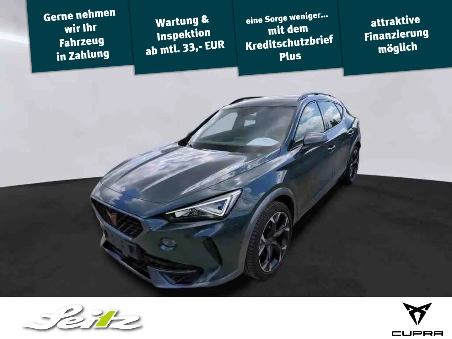 CUPRA Formentor 1.5 TSI *LED*NAVI*KAMERA* Grün - 1
