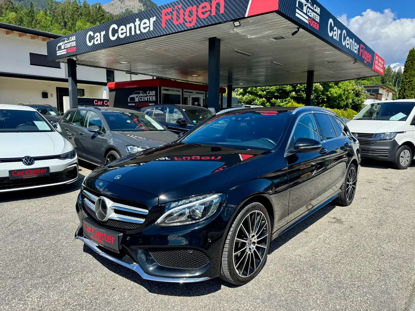 Mercedes-Benz C 250 d 4Matic AMG-Paket Burmester Schwarz - 1