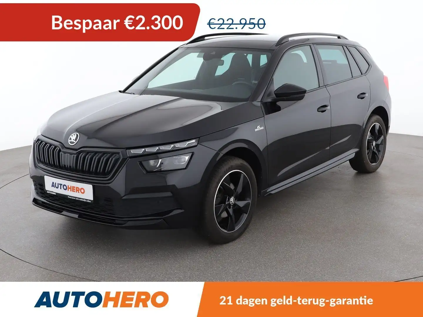 Skoda Kamiq 1.0 TSI Monte Carlo Zwart - 1