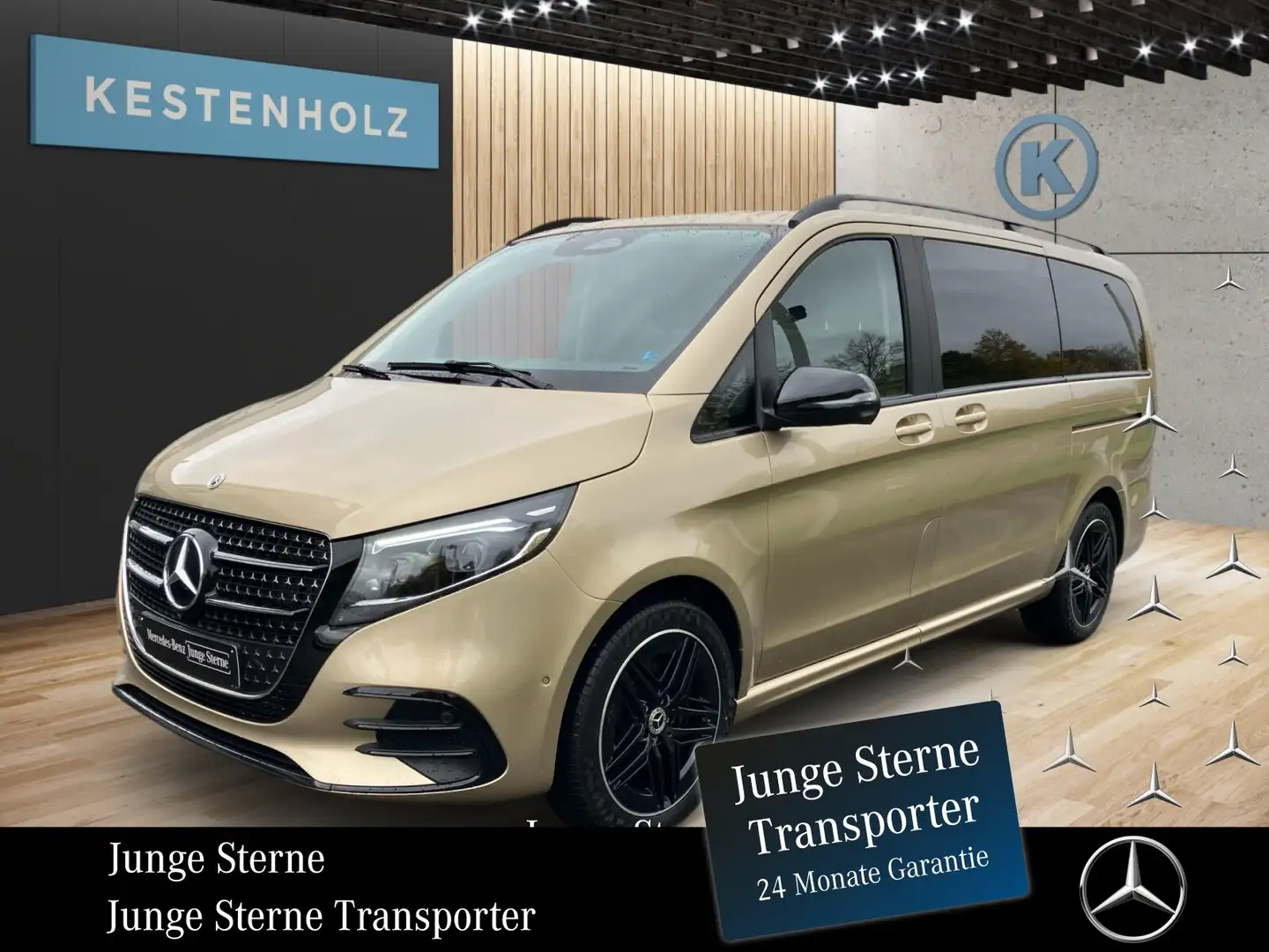 Mercedes-Benz V 300 V 300 d AVANTGARDE 4M Lang AMG*AHK*BURM*6-SITZE* Gold - 1