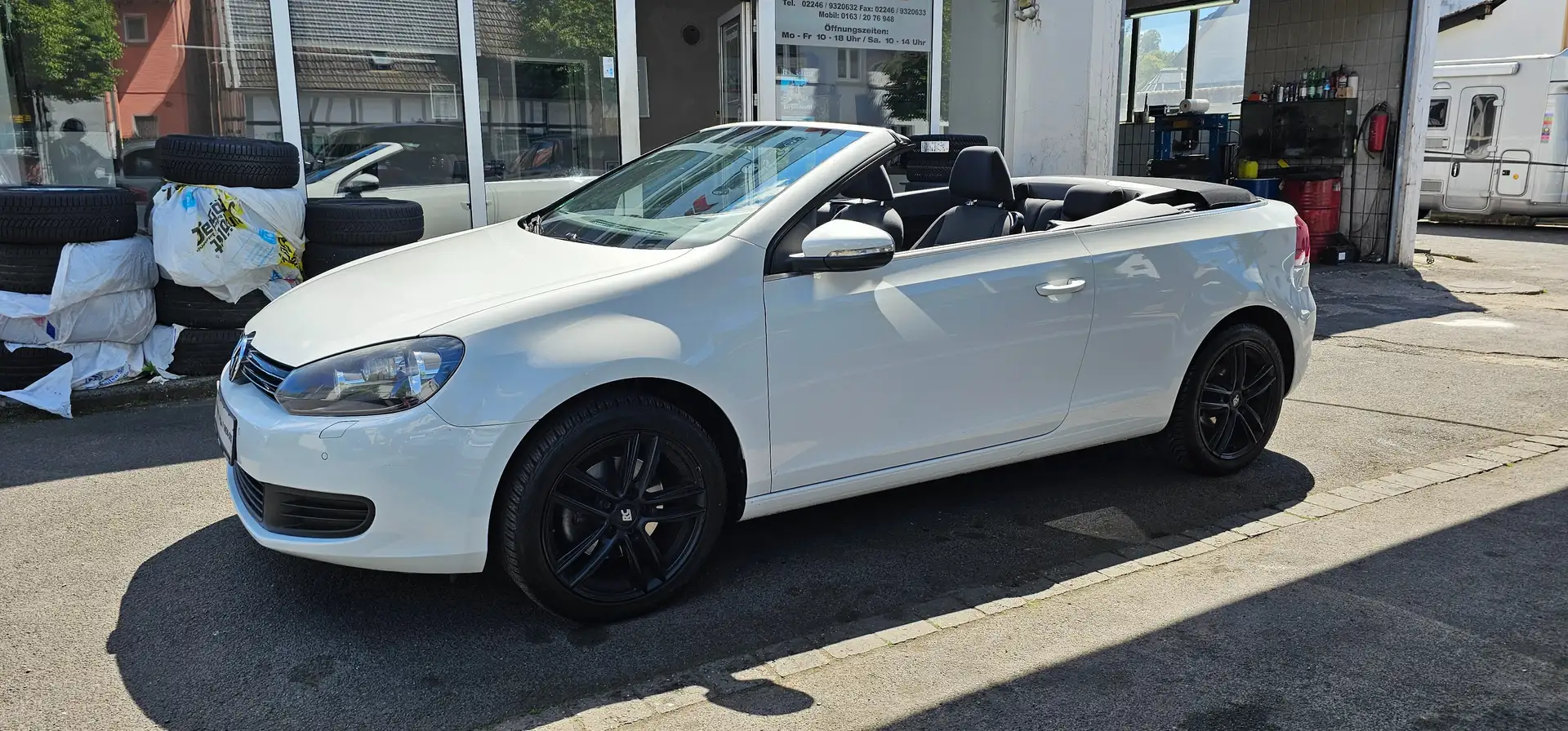 Volkswagen Golf Cabriolet Basis Alb - 1