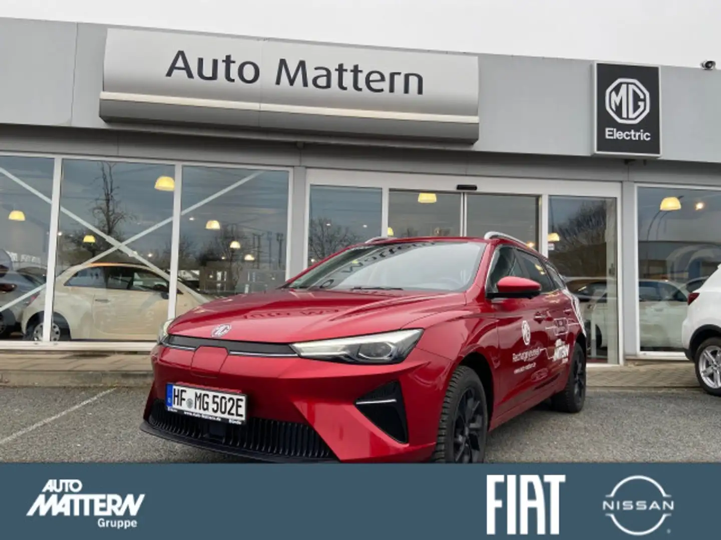 MG MG5 5 61kWh Luxury Leder Navi LED ACC Standklima Rot - 1