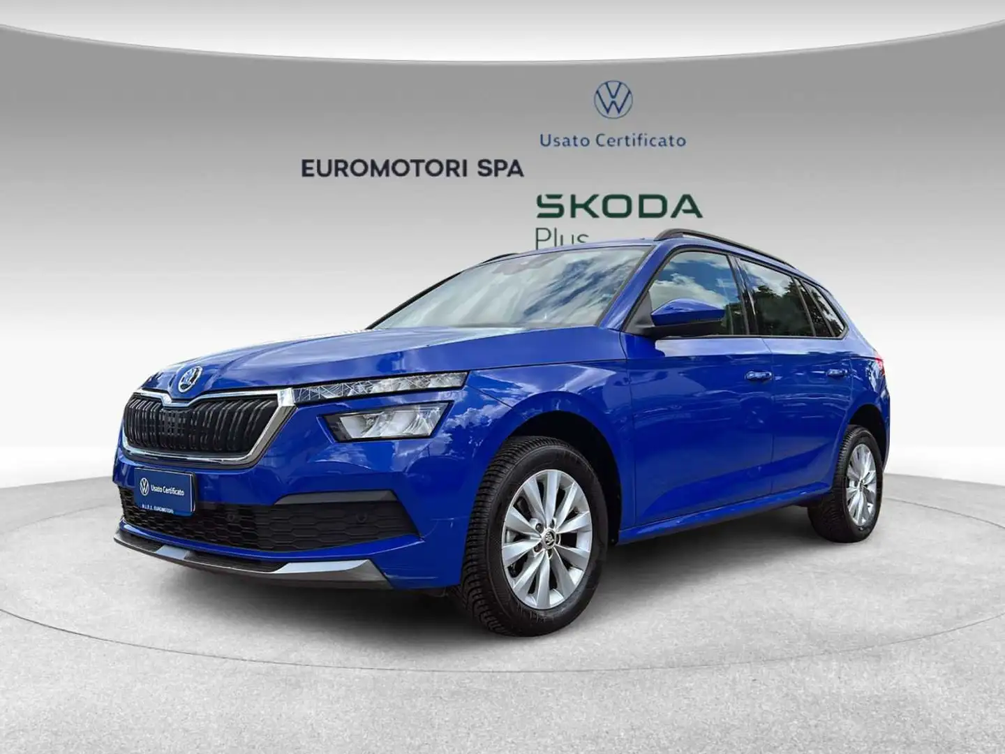 Skoda Kamiq Kamiq 1.0 g-tec Ambition 90cv Bleu - 1