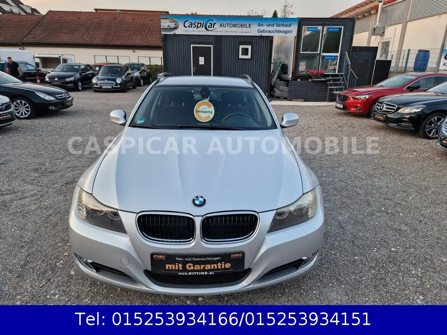 BMW 318 Touring 318i,AUTOMATIK,SHZ,PDC,SCHECKHEFT .GEPF. Silber - 2
