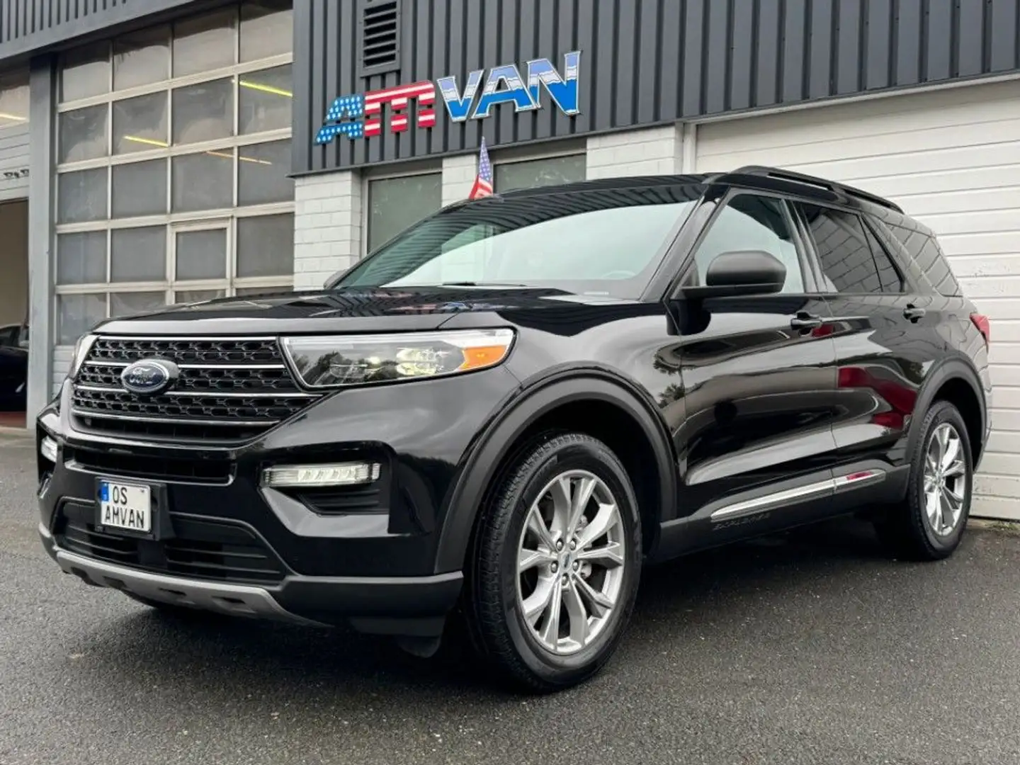 Ford Explorer 2.3 Ecoboost Leder Pano 6-Sitzer 4x4 Schwarz - 1