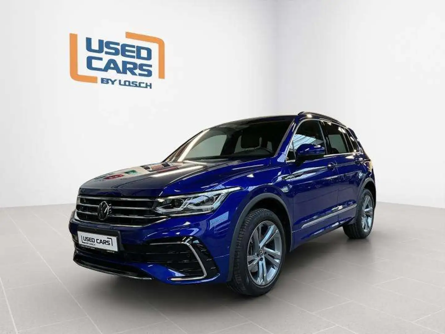 Volkswagen Tiguan R-Line+4M+360+Navi Blauw - 1