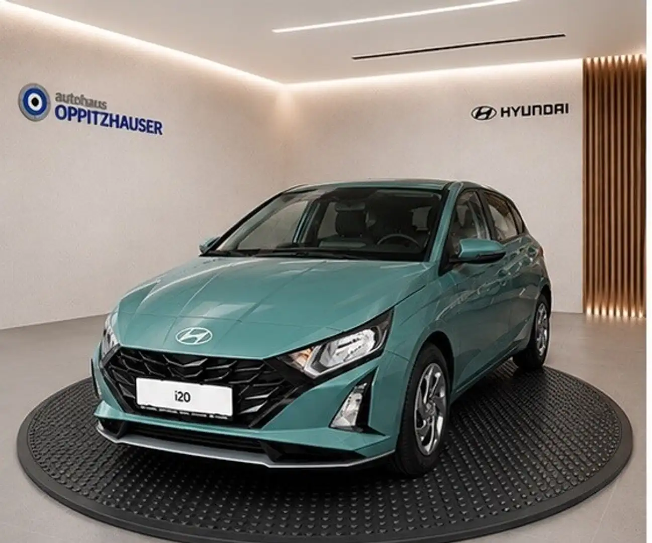 Hyundai i20 1,0 T-GDI GO Grün - 1