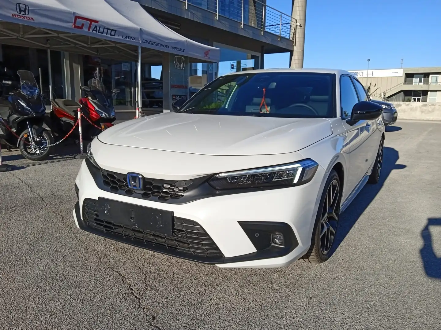 Honda Civic Civic XI 2023 2.0 hev Sport ecvt Bianco - 2