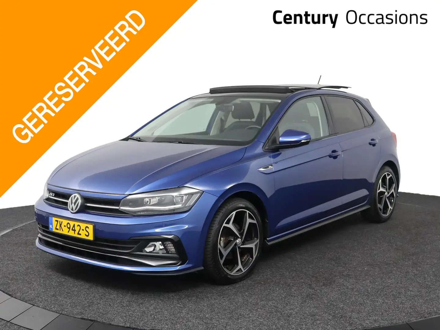 Volkswagen Polo 1.0 TSI 95Pk Automaat Highline / Pano-Dak / Virtua Bleu - 1