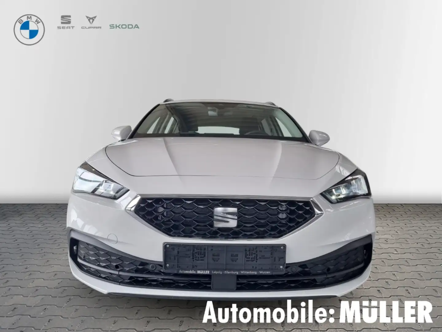 SEAT Leon Sportstourer 1.5 eTSI Style Navi Digitales Cockpi Blanc - 2