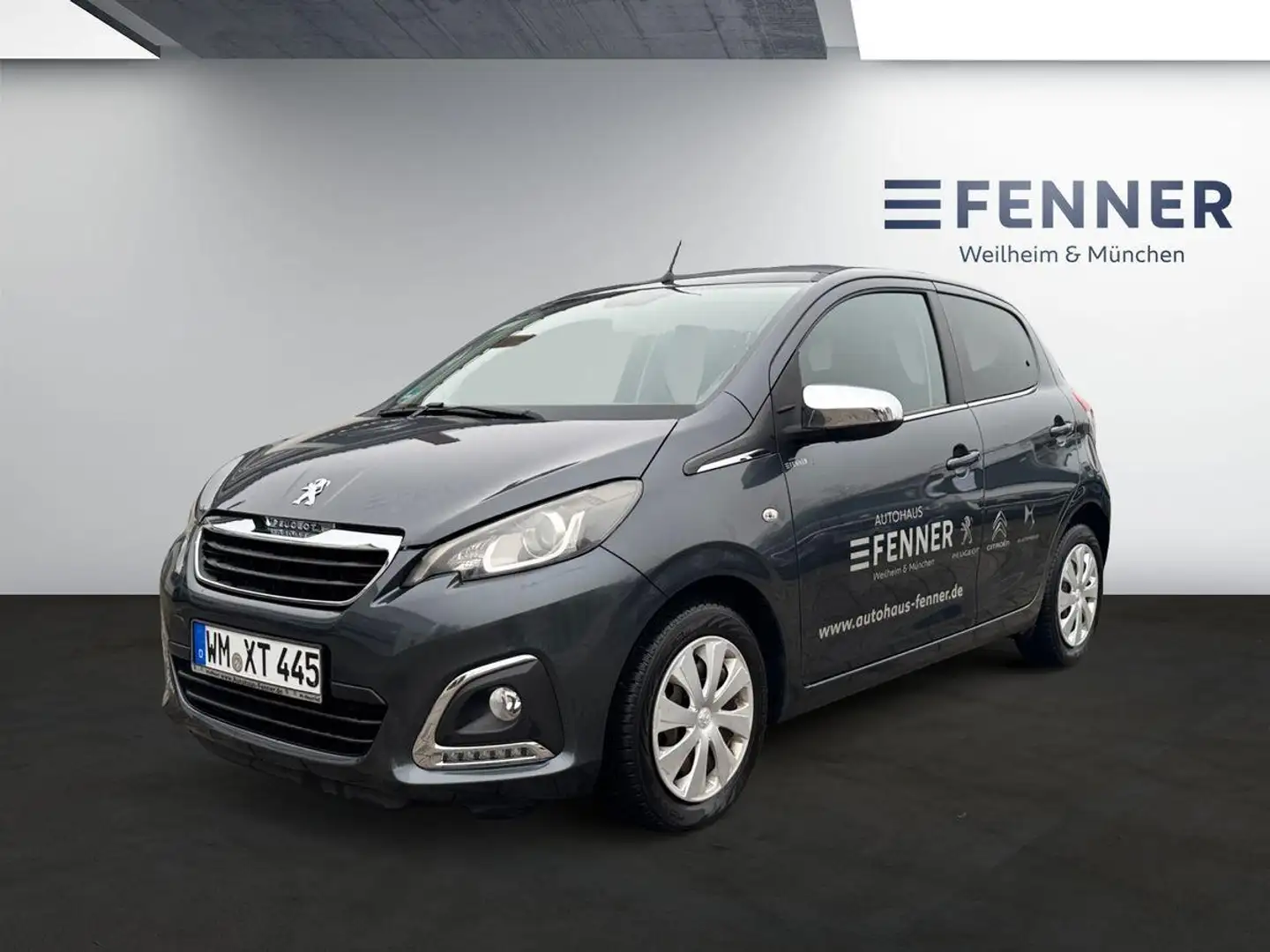 Peugeot 108 Allure + Kamera-SHZ-Faltdach Elektr. + Grau - 1