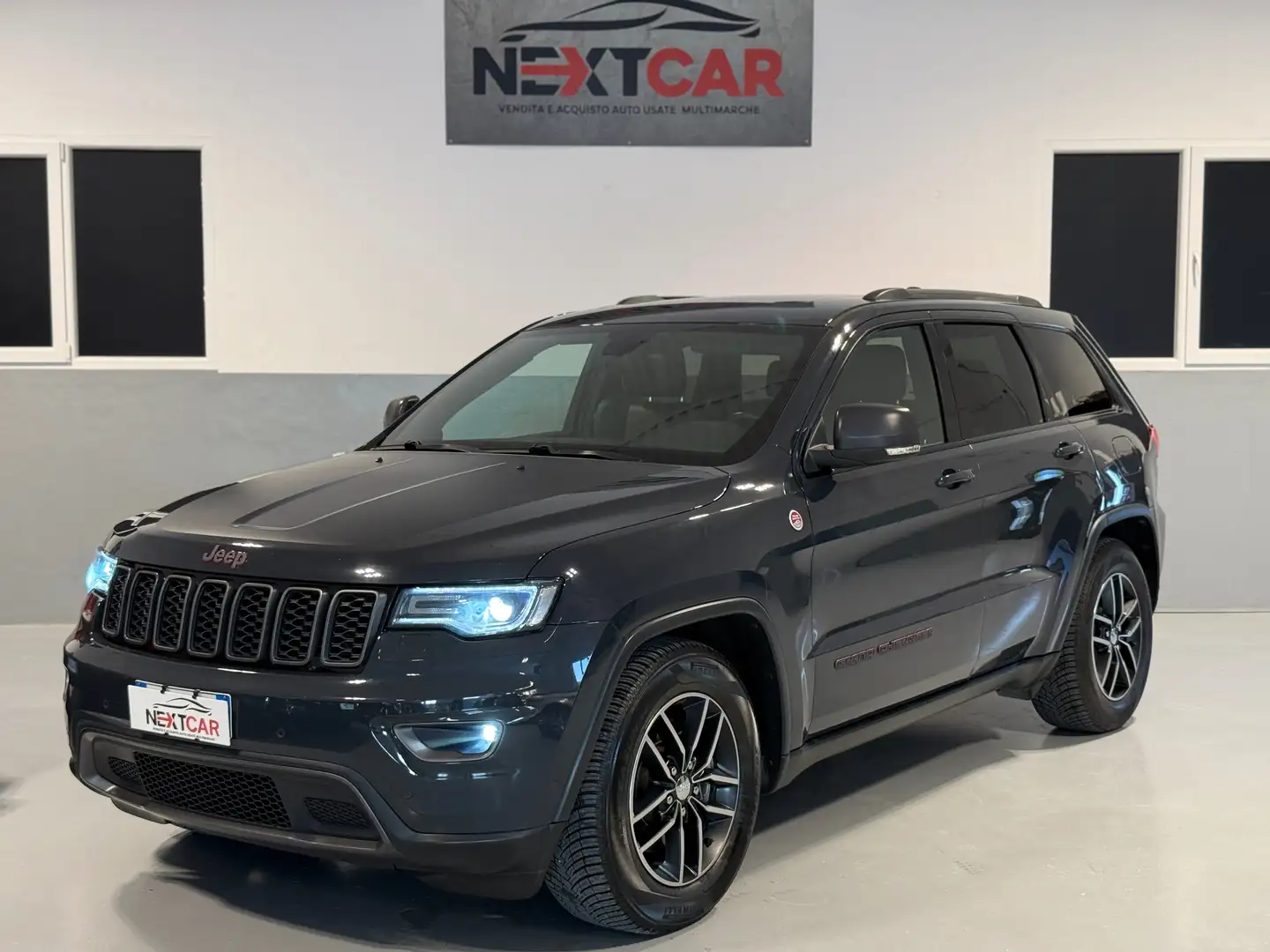 Jeep Grand Cherokee 3.0 V6 crd Trailhawk 250cv, TETTO! FULL OPTIONAL! Modrá - 1