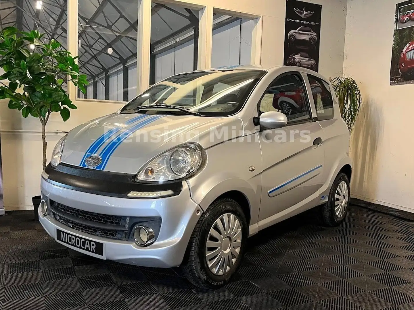 Microcar M.Go SXI XXL Mopedauto Leichtmobile AIRBAG 45 KM Argintiu - 2