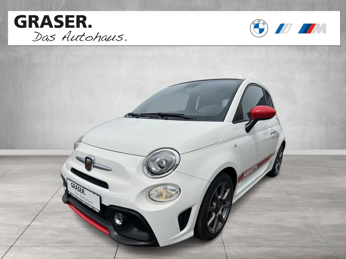 Abarth 595C Abarth ++Cabrio++ DAB Klima PDC Fehér - 1