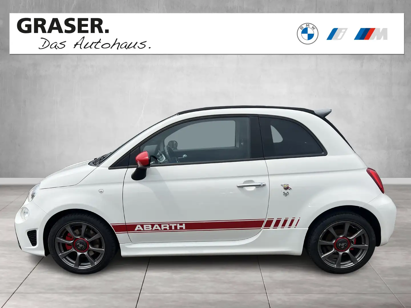 Abarth 595C Abarth ++Cabrio++ DAB Klima PDC Fehér - 2