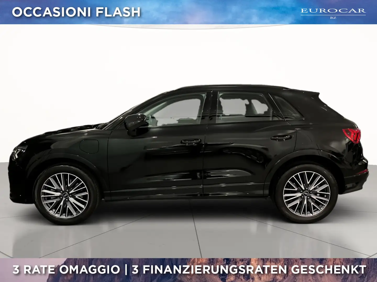 Audi Q3 45 1.4 tfsi e identity black s-tronic Noir - 2