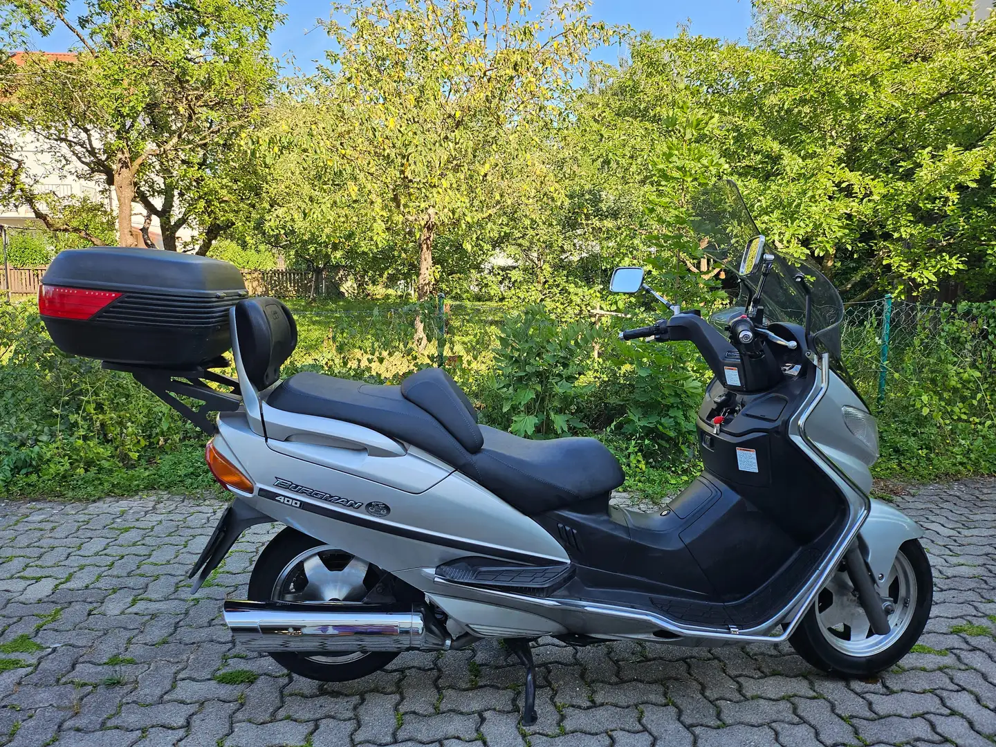 Suzuki Burgman 400 AN 400 Argent - 1