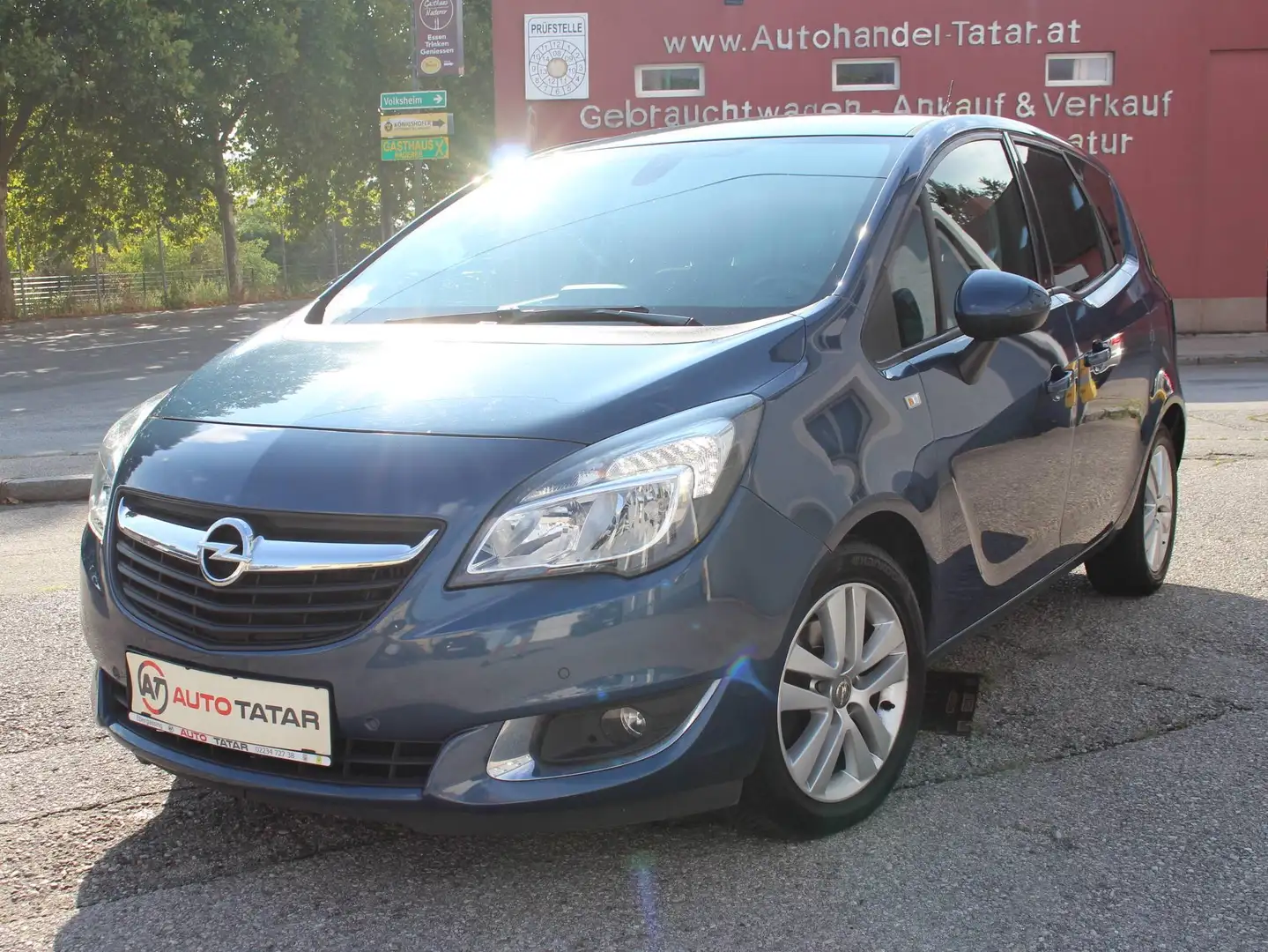 Opel Meriva Drive erst 88.150 km| Automatik Pickerl 06.2027 Blau - 2