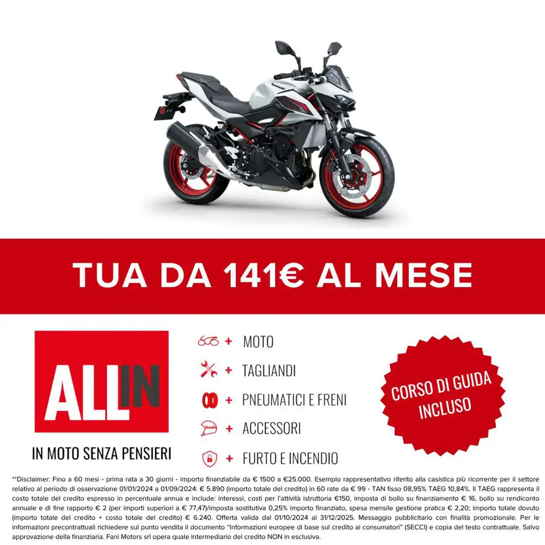 Kawasaki Z 500 SE . Bianco - 2